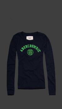 dames abercrombie fitch lang tees groen koningsblauw Lage Kosten az1kv442